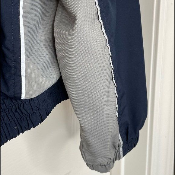 Sports Roundtree & York Mens Reflective Windbreaker Performance Athletic Jacket - Picture 4 of 12